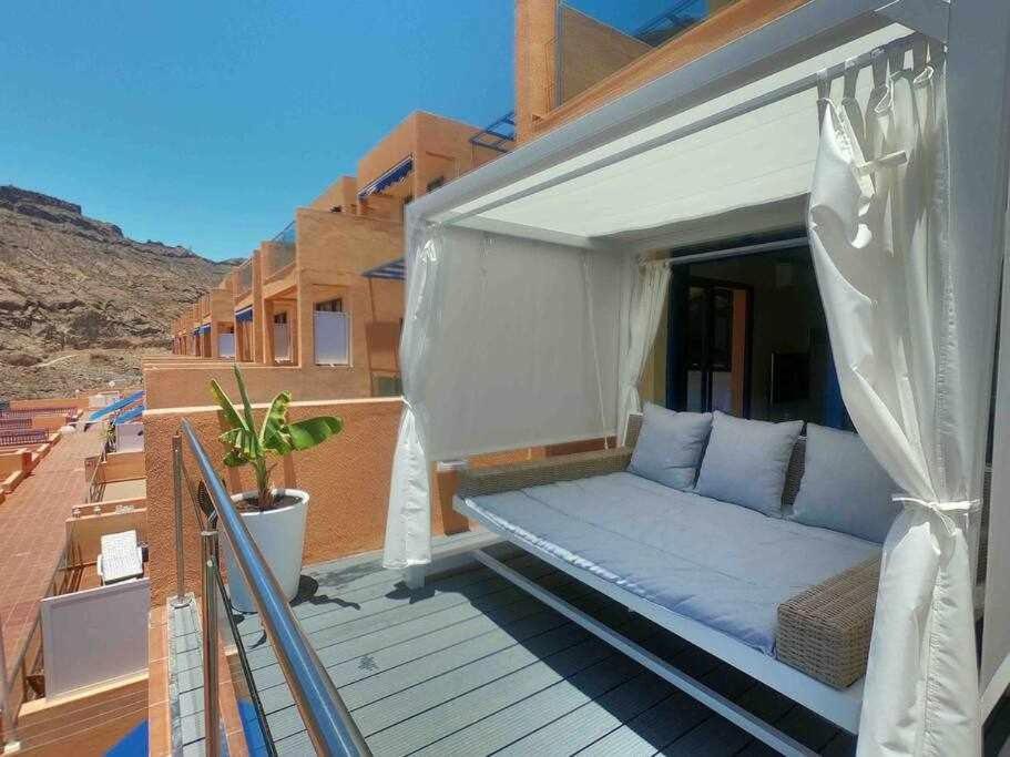 Apartamento Con Diseno Moderno Y Piscina Taurito Exterior photo